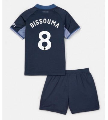 Tottenham Hotspur Yves Bissouma #8 Segunda Equipación Niños 2023-24 Manga Corta (+ Pantalones cortos)